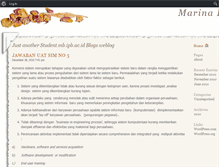 Tablet Screenshot of marina.blogstudent.mb.ipb.ac.id