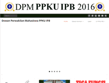 Tablet Screenshot of dpmtpb.lk.ipb.ac.id