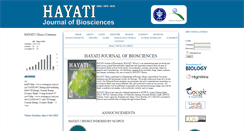 Desktop Screenshot of hayati.journal.ipb.ac.id