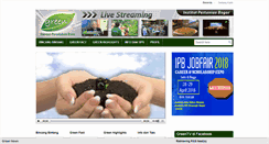 Desktop Screenshot of greentv.ipb.ac.id