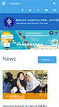 Mobile Screenshot of ipb.ac.id