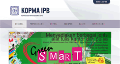 Desktop Screenshot of elearning.diploma.ipb.ac.id