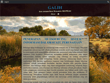 Tablet Screenshot of galih.blogstudent.mb.ipb.ac.id