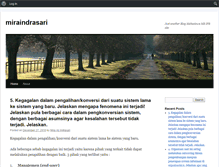 Tablet Screenshot of miraindrasari.blogstudent.mb.ipb.ac.id