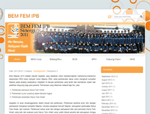 Tablet Screenshot of bemfem.lk.ipb.ac.id