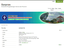Tablet Screenshot of faspro.ipb.ac.id
