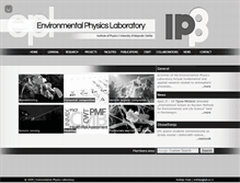 Tablet Screenshot of envpl.ipb.ac.rs