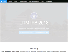 Tablet Screenshot of formbeasiswa.ipb.ac.id