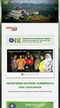 Mobile Screenshot of esl.fem.ipb.ac.id