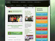 Tablet Screenshot of esl.fem.ipb.ac.id