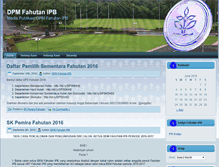 Tablet Screenshot of dpmfahutan.lk.ipb.ac.id