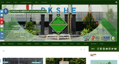 Desktop Screenshot of kshe.fahutan.ipb.ac.id