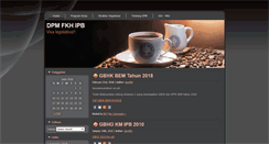 Desktop Screenshot of dpmfkh.lk.ipb.ac.id