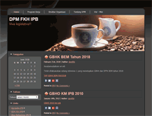 Tablet Screenshot of dpmfkh.lk.ipb.ac.id