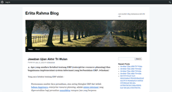 Desktop Screenshot of erlitarahma.blogstudent.mb.ipb.ac.id