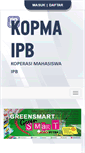 Mobile Screenshot of bemfateta.ipb.ac.id